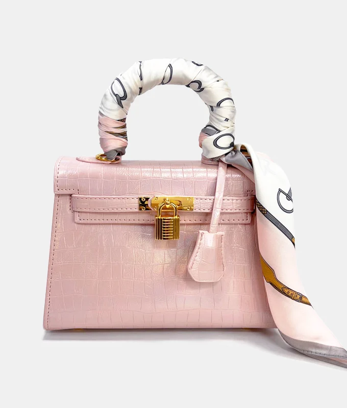 Karina Top Handle Bag - Sweet Pink