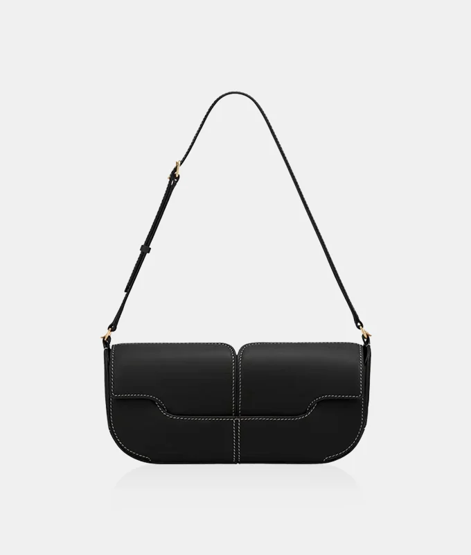 Belva Shoulder Bag - Black