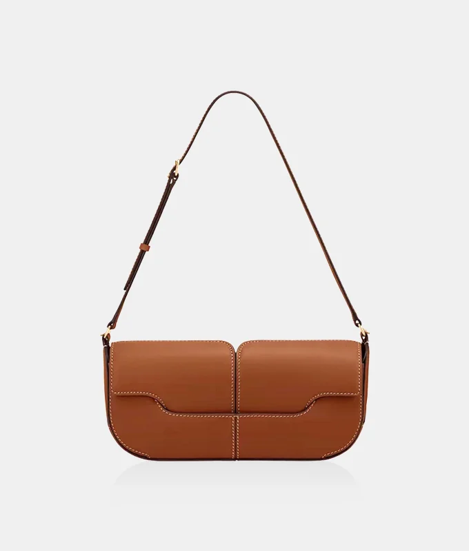 Belva Shoulder Bag - Chestnut
