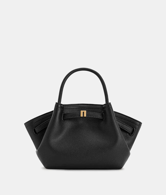 Rey Top Handle Bag - Black