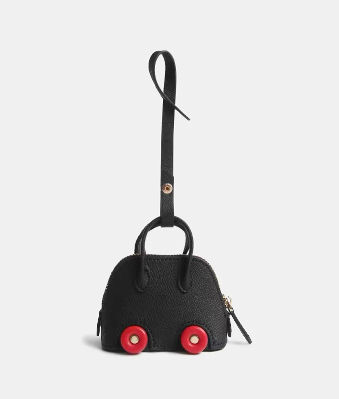 Luna Bag Charm - Black
