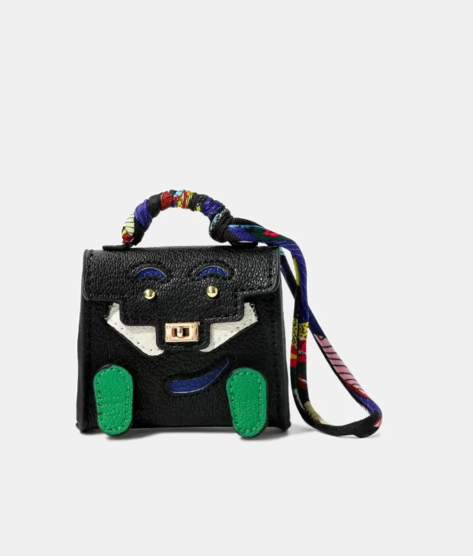 Felix Bag Charm - Black