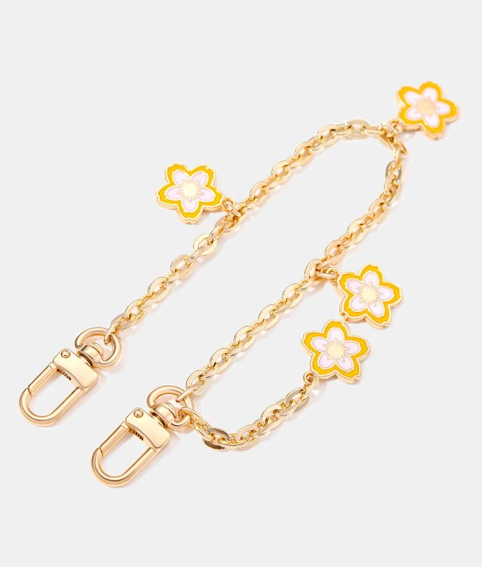 Cerasus Chain Bag Charm - Yellow