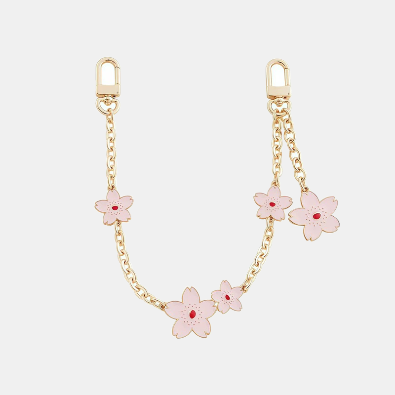 Sakura Chain Bag Charm